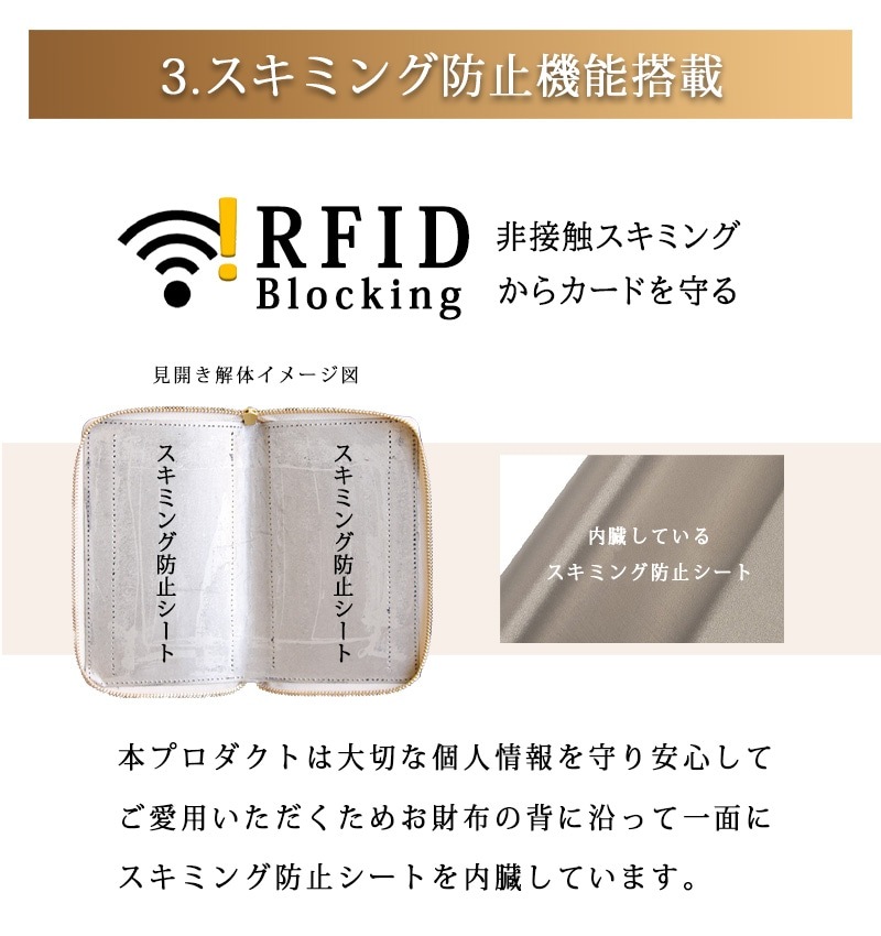 ��New Color�ۻȤ�����ͳ���ߤΥߥ˺���  B-Wallet 4.0 Taupe(�ȡ���)