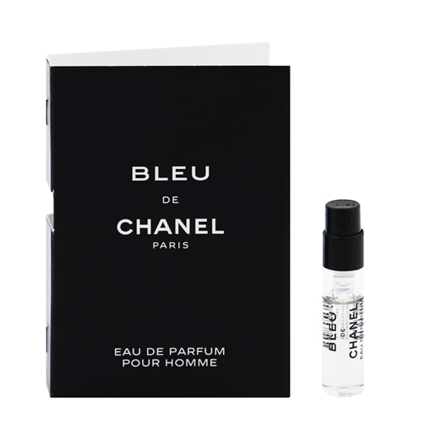 BLEU DE CHANEL 香水 サンプル付き　シャネル ブルー ドゥ シャネル (チューブサンプル) EDP・SP 1.5ml 送料無料