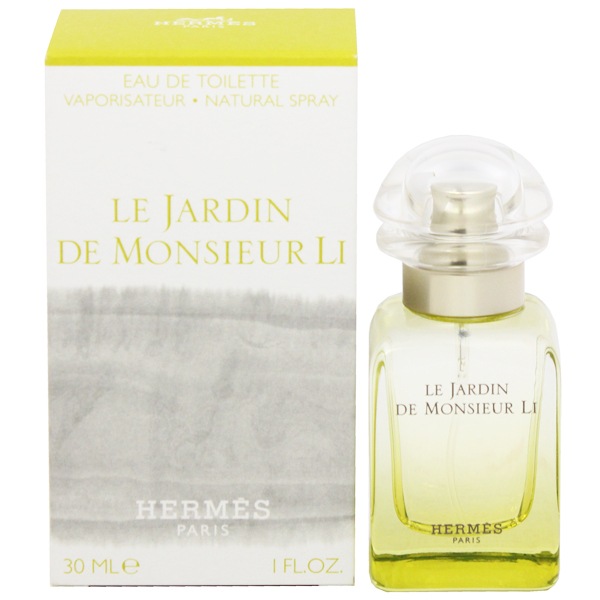 エルメス 李氏の庭 EDT・SP 30ml HERMES LE JARDIN DE MONSIEUR LI EAU 