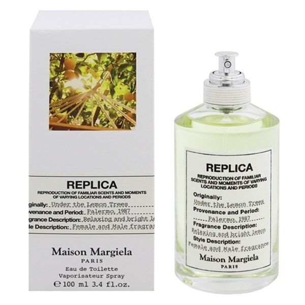 送料無料  メゾン マルジェラ レプリカ アンダー ザ レモン ツリー EDT オードトワレ SP 100ml 香水 MAISON MARGIELA  【営業日13時まで当日発送】 メゾン マルジェラ レプリカ アンダー ザ レモン ツリー EDT・SP 100ml