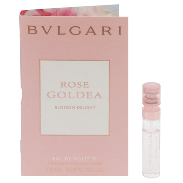 香水 ブルガリ BVLGARI ローズゴルデアブロッサムディライトEDT50ml ブルガリ ローズ ゴルデア ブロッサム ディライト (チューブサンプル