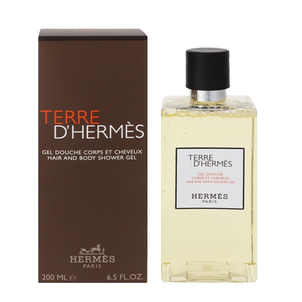 【新品】TERRE D'HERMÈS ヘア＆ボディシャワージェル200ml 2本 テール ドゥ エルメス ヘア＆ボディ シャワージェル 200ml HERMES