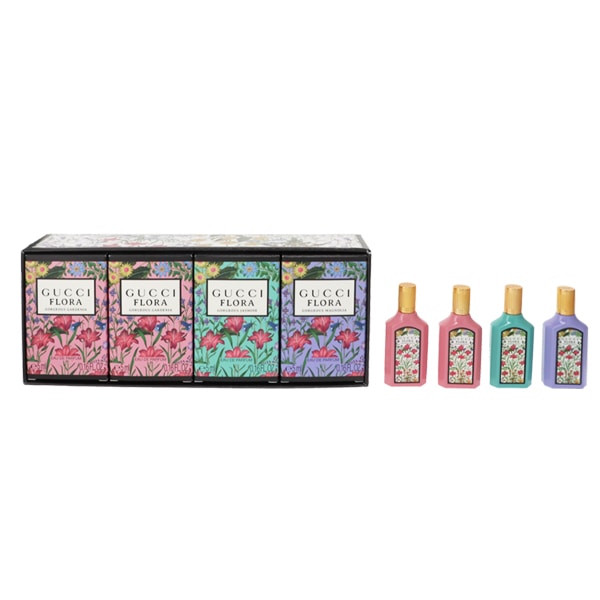 フローラ バイ グッチ ミニ香水セット 5ml×4 送料無料 GUCCI FLORA BY