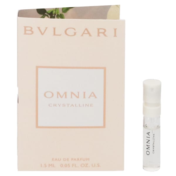 ブルガリ オムニア クリスタリン (チューブサンプル) EDP・SP 1.5ml