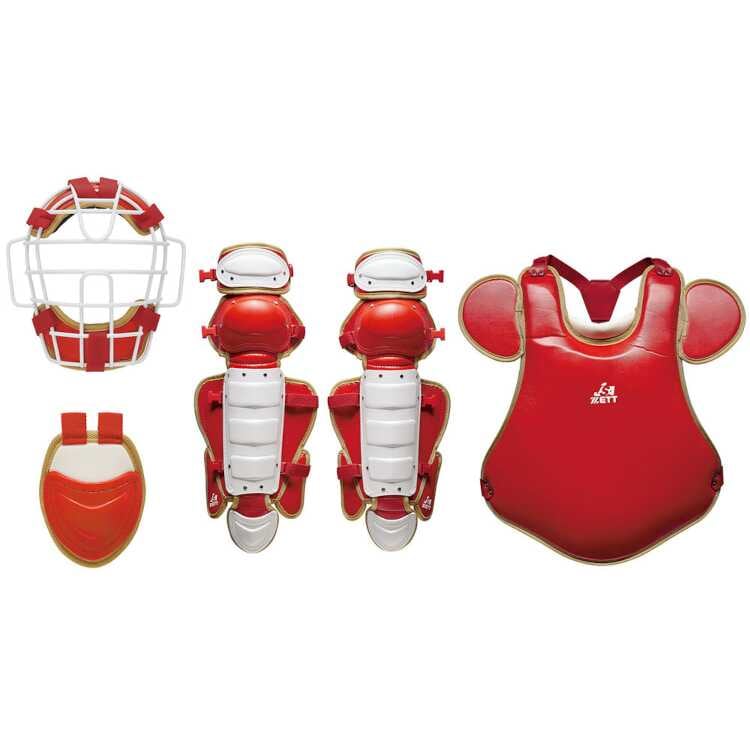 ゼット ソフトボール キャッチャー防具4点セット(限定品) J.S.A