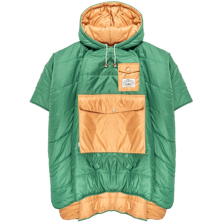 ポーラー REVERSIBLE PONCHO ALFALFA  DUNE #204EQU5601 POLeR ポーラー REVERSIBLE PONCHO [カラー：ALFALFA DUNE] #204EQU5601