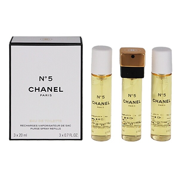 CHANEL香水Ｎ°5セット シャネル No.5 セット (スプレーヘッド付き) 20ml×3 送料無料 CHANEL N