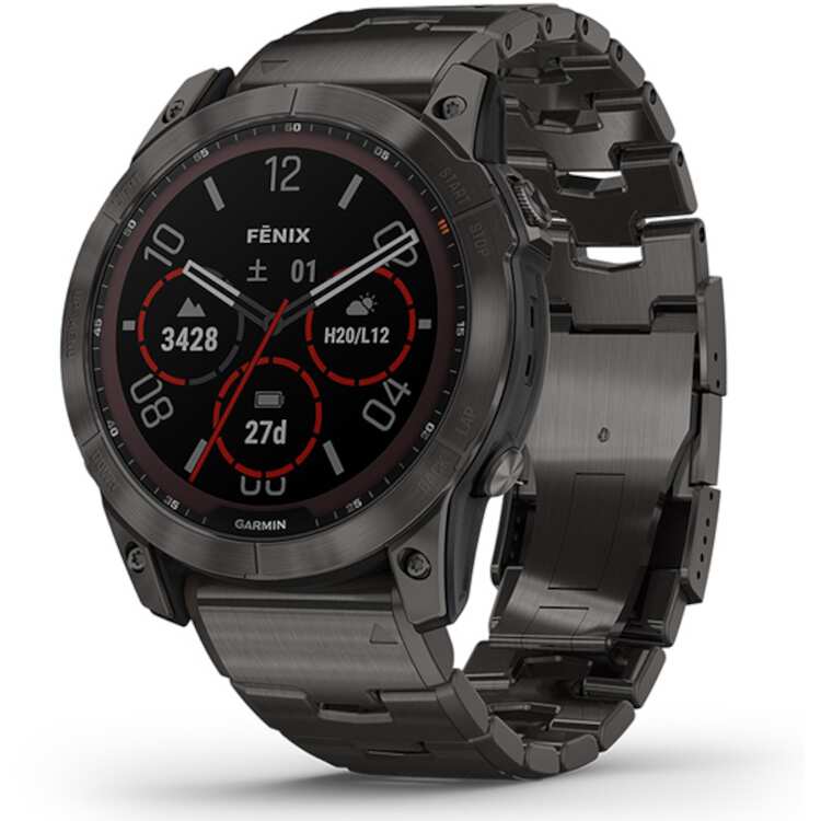 Garmin fenix 7X Pro カーボン グレー DLC