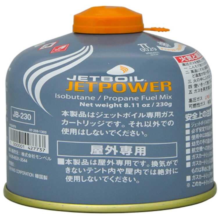 ジェットボイル JETBOIL ジェットパワー(ガスカートリッジ) #1824379