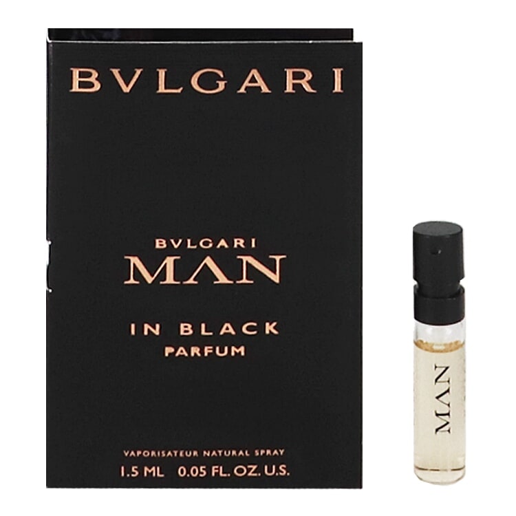 ブルガリ マン インブラック (チューブサンプル) P・SP 1.5ml 送料無料