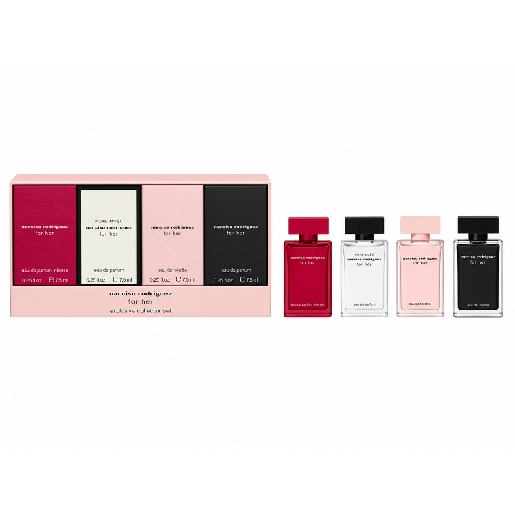 ナルシソ ロドリゲス フォーハー ミニ香水 セット 7.5ml×4 送料無料