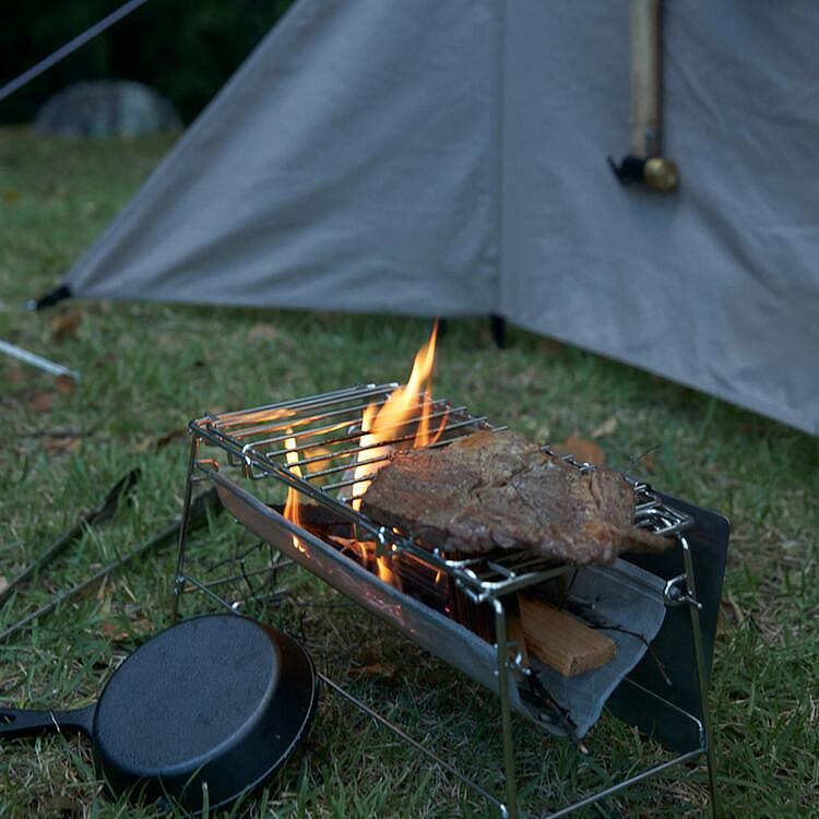 ホールアース アクティブグリル [サイズ：W420×D180×H205mm(使用時