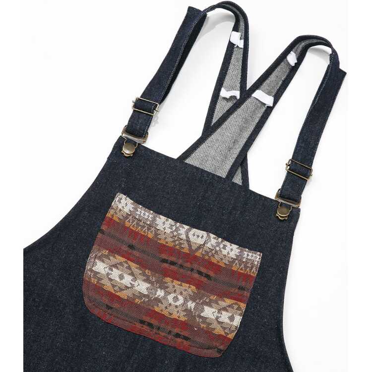 ペンドルトン ニューオーバーオールエプロン ウィズデニム [カラー