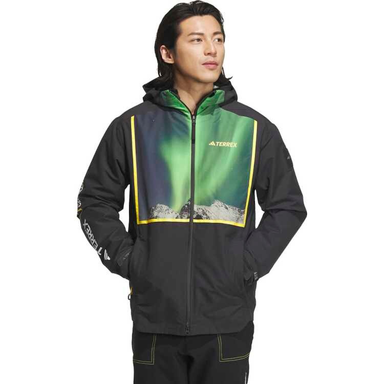 アディダス ナショナルジオグラフィック RAIN.RDY 3-IN-1 ジャケット