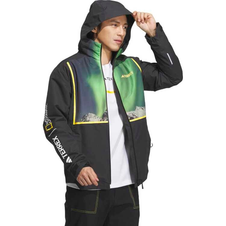アディダス ナショナルジオグラフィック RAIN.RDY 3-IN-1 ジャケット