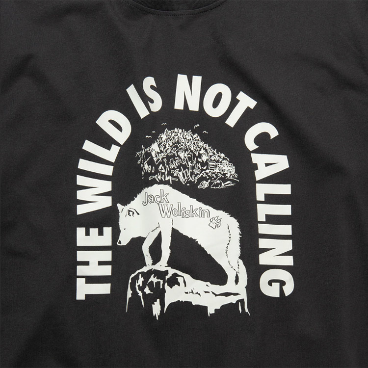 ジャックウルフスキン] メンズ 半袖 Tシャツ (TEXADRI:吸湿速乾・透湿) [ 5033991 / JP WOLF FAC Jack  Wolfskin ジャックウルフスキン Tシャツ 半袖 メンズ WD ワーズ V2 ( Words S/S Tee 吸汗速乾 透湿 カットソー  5031252 )[M便 1/1] : ice [ジャックウルフスキン] メンズ 半袖 Tシャツ (TEXADRI:吸湿速乾・透湿) [ 5033991 / JP WOLF FAC