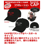 Metroflex gym �� GASP ����ܥ졼����� Baseball CAP