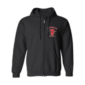 ƹ㤤դ꾦ʡDragon's Lair GymBlack Hooded Zip Jacket with Red & White Dragon's Lair Gym Logoååץåץաǥ