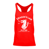 ƹ㤤դ꾦ʡDragon's Lair GymRed Stringer Tank with White Dragon's Lair Gym Logoå󥯥ȥå