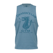 ƹ㤤դ꾦ʡDragon's Lair GymAtomic Blue Men's Muscle Tank with Black Dragon's Lair Gym Logoåޥå륿