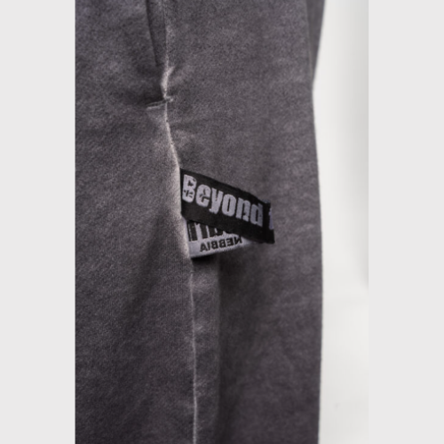 ���ƹ��㤤�դ����꾦�ʡ�NEBBIA Washed-off Gym Sweatpants Baggy Style GYM BRO Black 373�å������åȥѥ��373