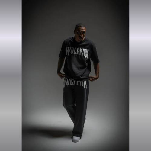 WOLFpak Ironwood Solid Wide Leg SweatPants