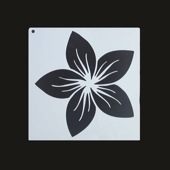 手芸時間 ステンシルシート 花　植物　flower08  まとめ買い 16パターン 29種類 20*20　テンプレート