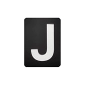 手芸時間 ステンシルシート 文字 アルファベット J kuroJ まとめ買い 43種類　10*7.5