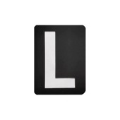 手芸時間 ステンシルシート 文字 アルファベット L kuroL まとめ買い 43種類　10*7.5
