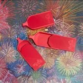 手芸時間オリジナルビーズトレー　レッド
