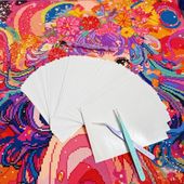 ダイヤモンドアート 用 はくり紙100枚　両面はくり紙