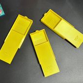 手芸時間オリジナル多機能ビーズトレー　イエローブラウン系