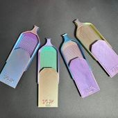 手芸時間オリジナルビーズトレー　グラデーション　パープルグリーン系