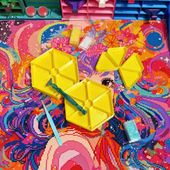 手芸時間オリジナル　六角ビーズトレーセット　イエロー
