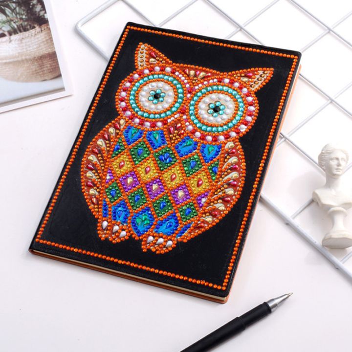 ダイヤモンドアート AHD ノートブック フクロウデザイン