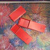 手芸時間オリジナル多機能ビーズトレー　赤
