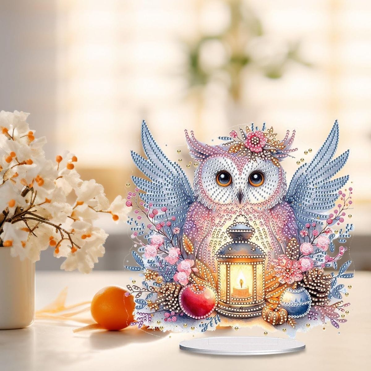 ダイヤモンドアート AHD アートスタンド ふくろうデザイン