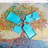 手芸時間オリジナル ビーズトレー 大サイズ　ブルー