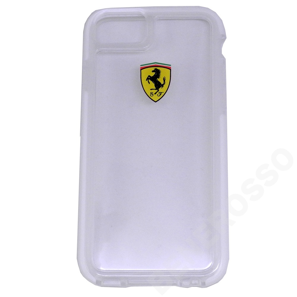 フェラーリ iPhone6/6s SHOCK PROOF ハードケース ホワイト FEGLHCP6TR 