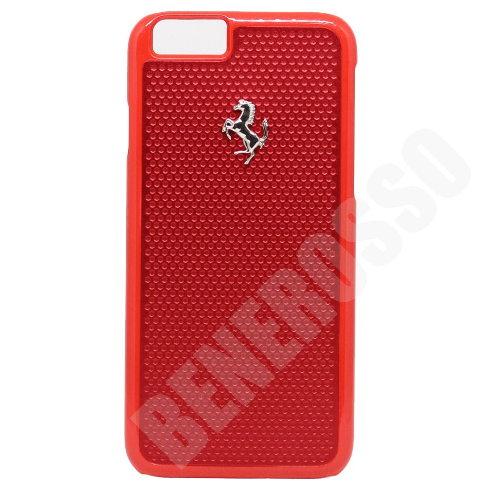 フェラーリ iPhone6/6s アルミニウム ハードケース レッド FEPEHCP6RE