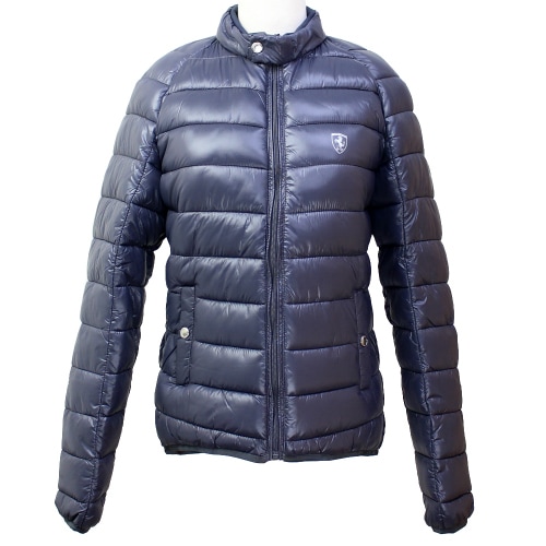 フェラーリ レディース アーバン バイカラー ウインター ジャケット グレー