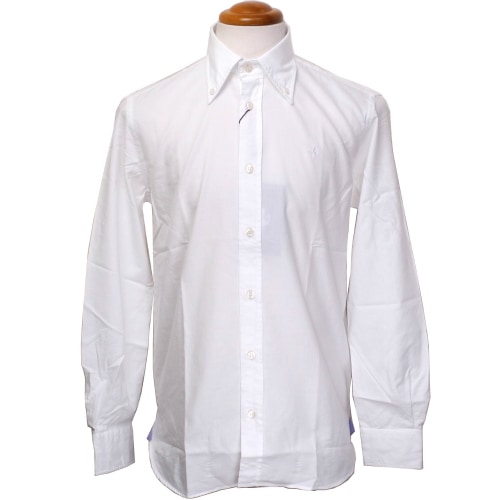 フェラーリ メンズ オックスフォード シャツ ホワイト