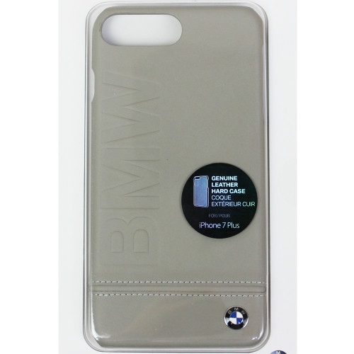 BMW iPhone7 Plus /8Plus レザー ハードケース ロゴ トープ BMHCP7LLLST