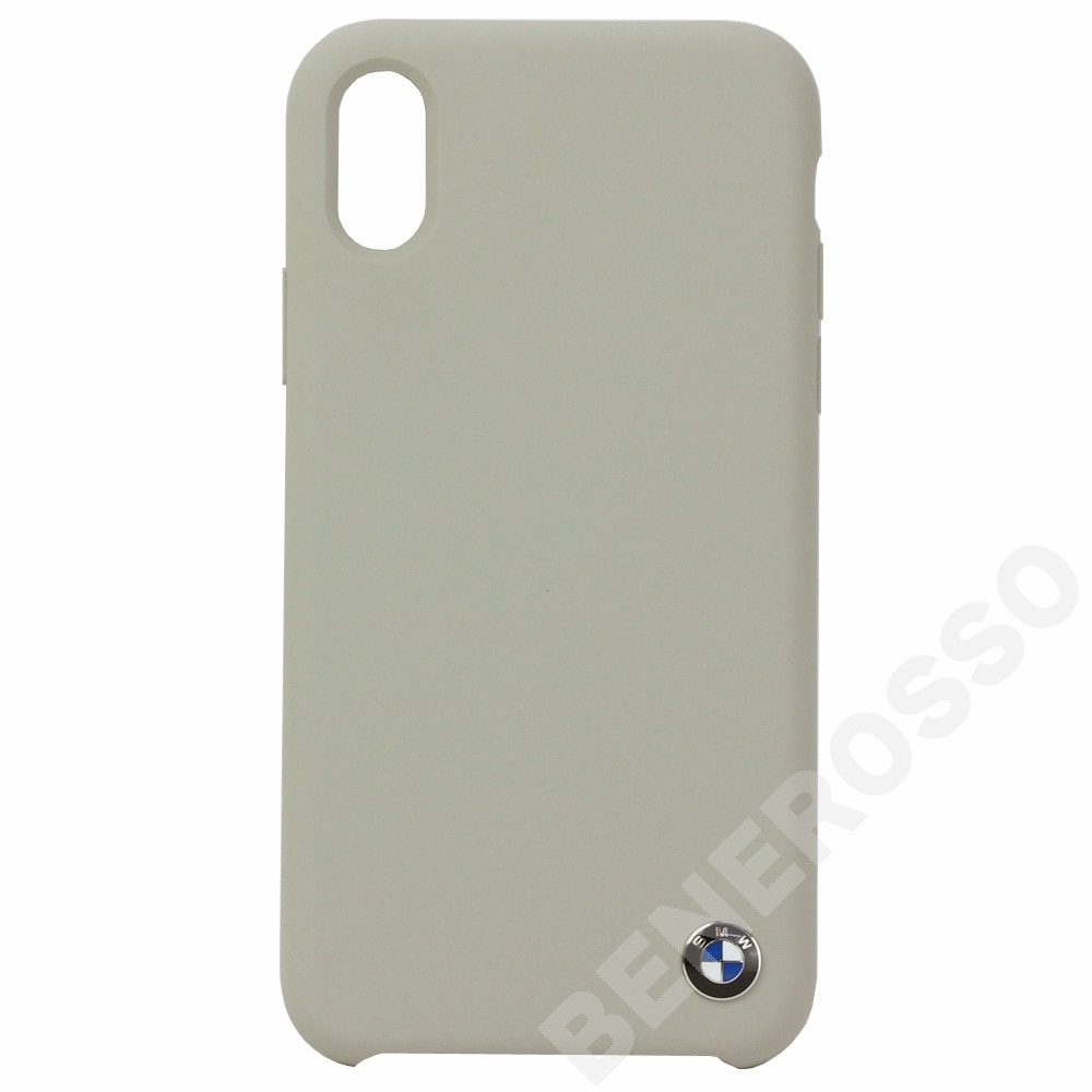 BMW iPhoneX/XS シリコン ハードケース Hot Stamped BMW トープ BMHCPXSILTA 