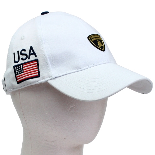 ランボルギーニ キャップ USA ホワイト 9011663CCW017