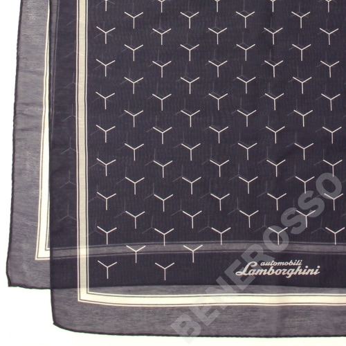 ランボルギーニ Y パターン スカーフ ネイビー 9010163CCU001