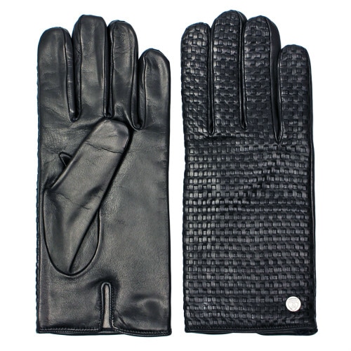 ランボルギーニ バスケット ウェーブ レザー グローブ ブラック 9011107LLB000