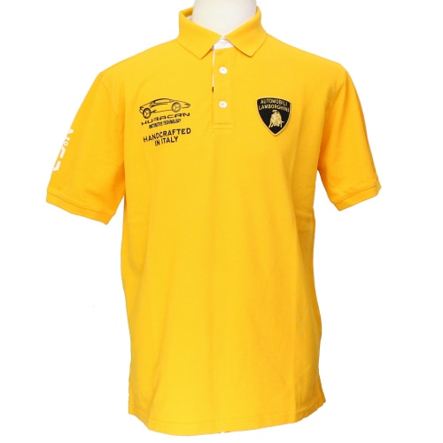 ランボルギーニ メンズ ウラカン 63 ピケ ポロ SUN（イエロー）9010114CCY032 
