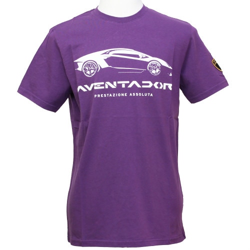ランボルギーニ メンズ Aventador Tシャツ プラム 9011112CCV026