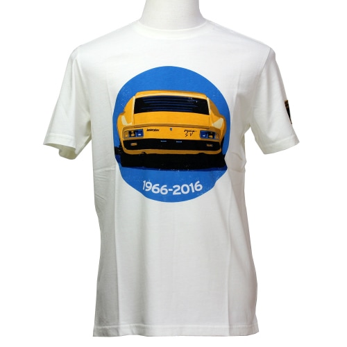 ランボルギーニ メンズ Miura Zoom Tシャツ ホワイト 9011131CCW038
